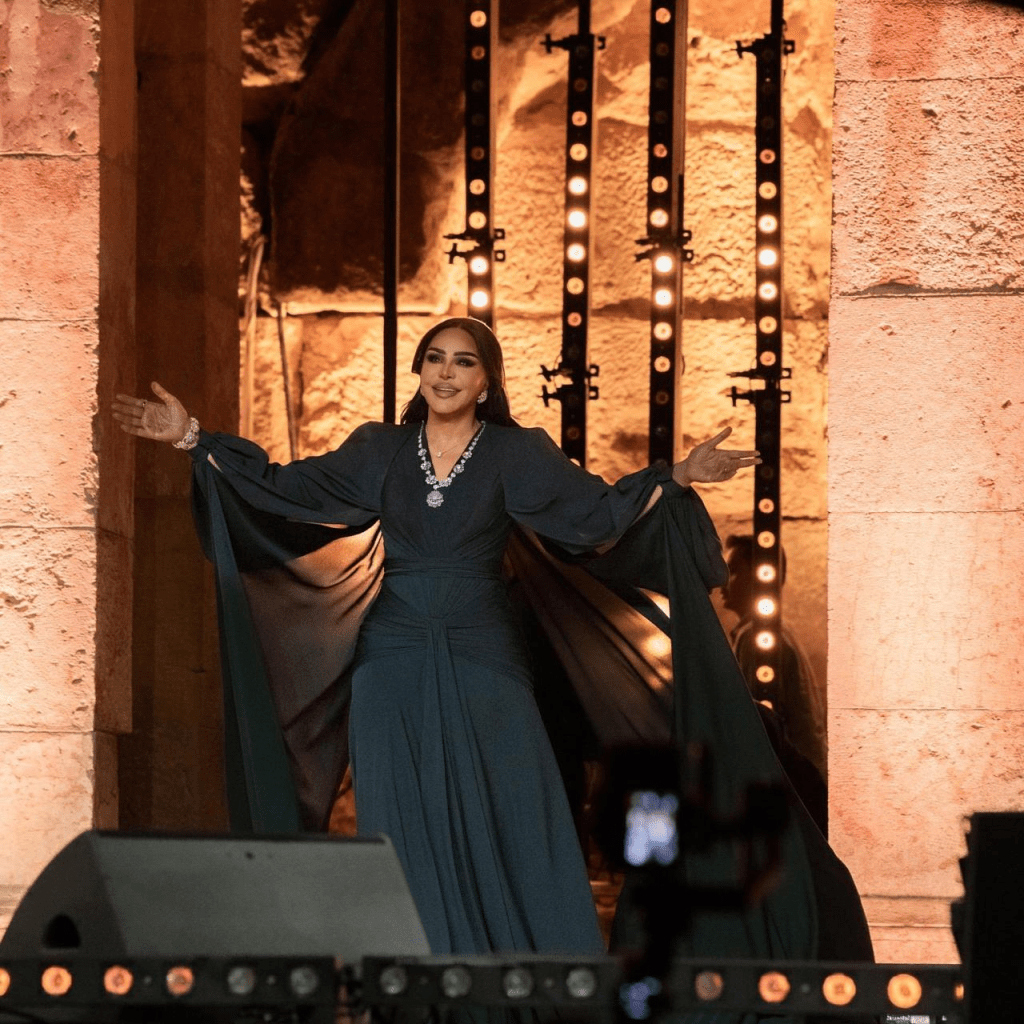 Ahlam at Jerash Festival 2025: A Night of Gulf Tarab Shines in Jordan’s&nbsp;Skies